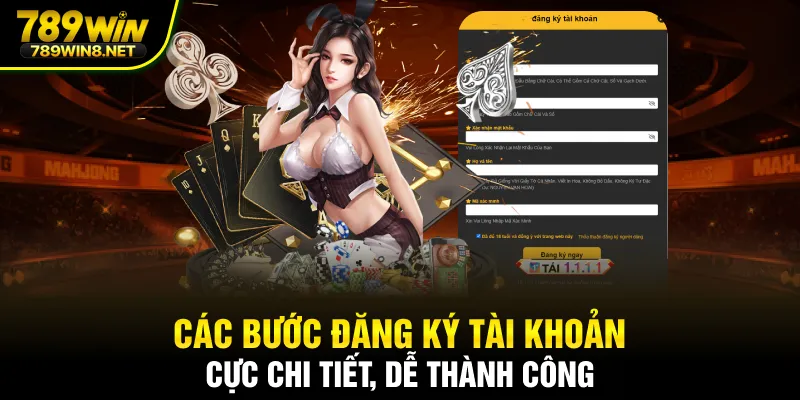 Các bước đăng ký tài khoản cực chi tiết, dễ thành công
