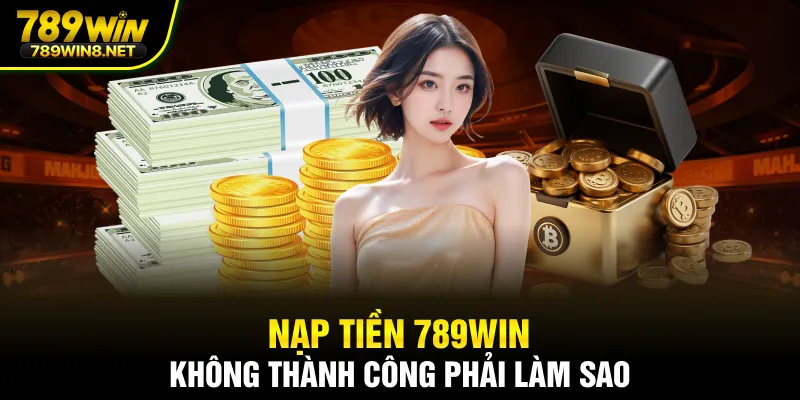 Nạp tiền 789WIN không thành công phải làm sao